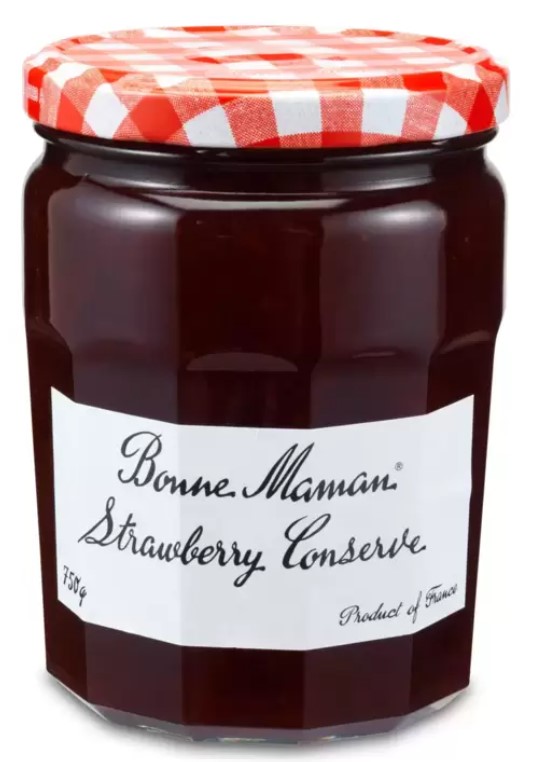 Bonne Maman Strawberry Preserves, 750g